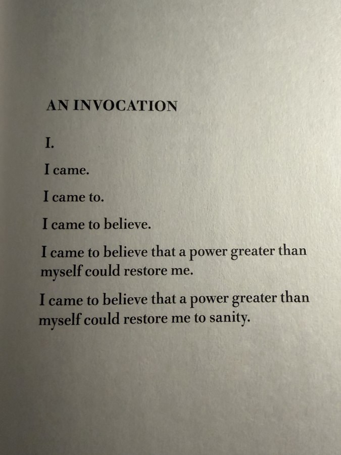 An Invocation