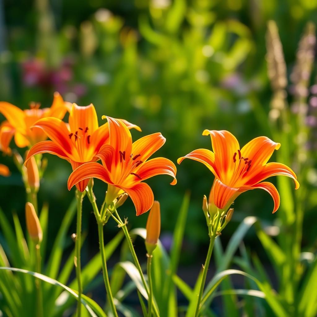 Tiger lilies